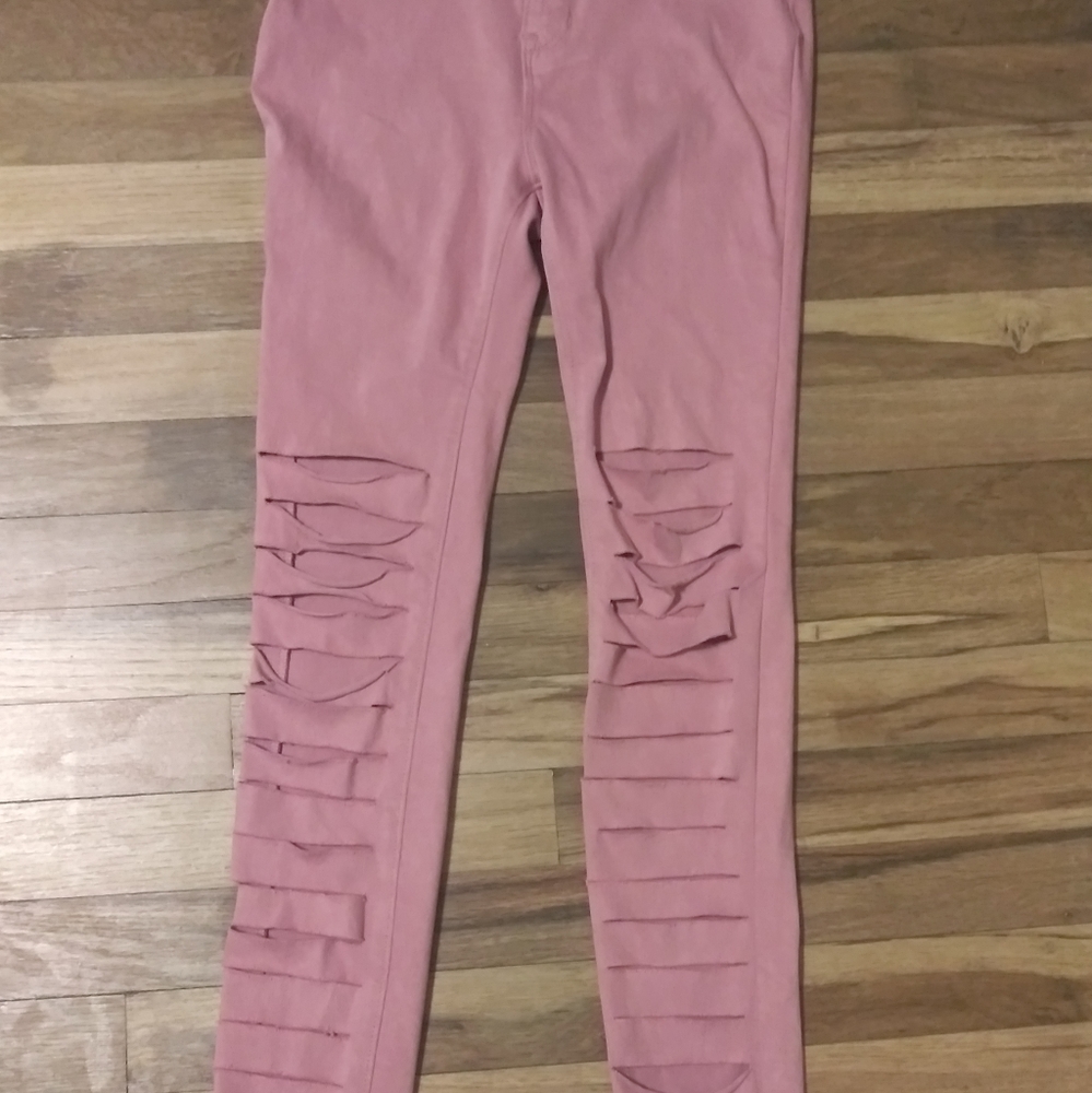 Distressed Old Navy Jeggings